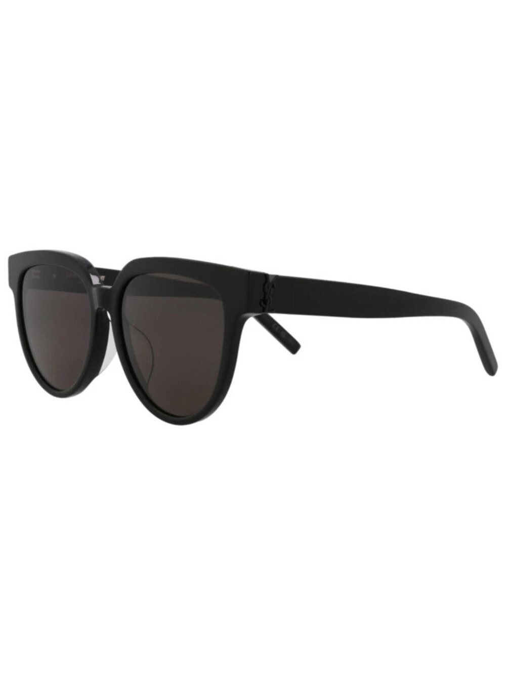 New Saint Laurent Women's Sunglasses Cat Eye Acetate Frame Black Black Black